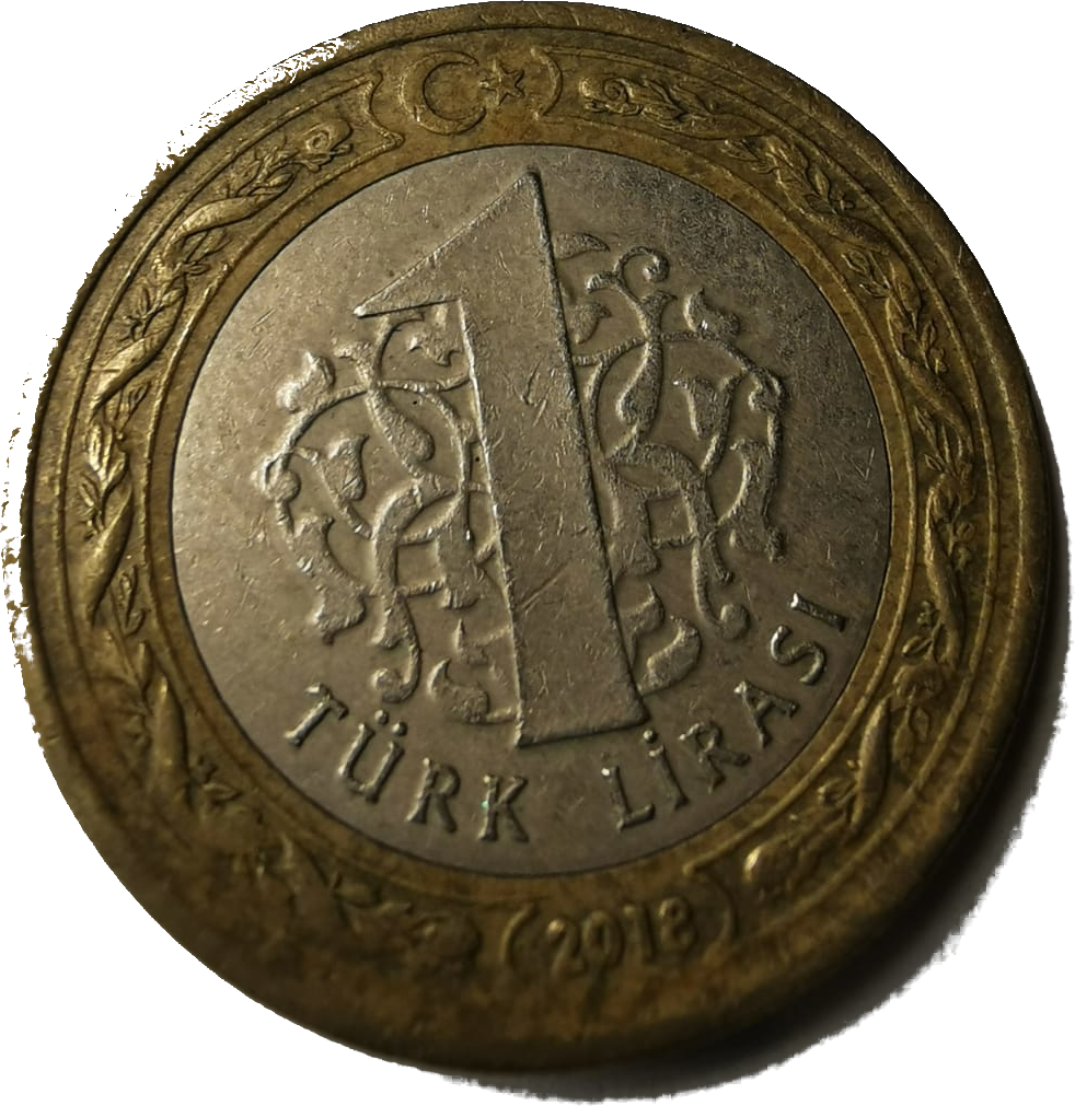 1 turecka lira
