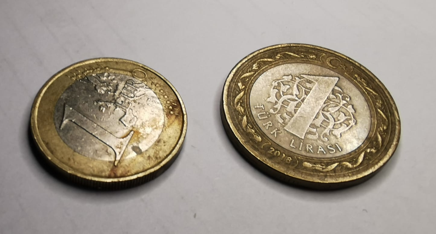 Kolekcja dwóch monet